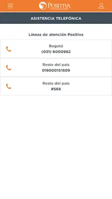 APP Conexión Positiva android App screenshot 1